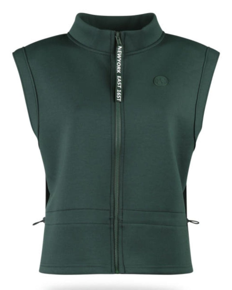 ウエストドローストリングジップゴルフベスト　CH843 - Chamule