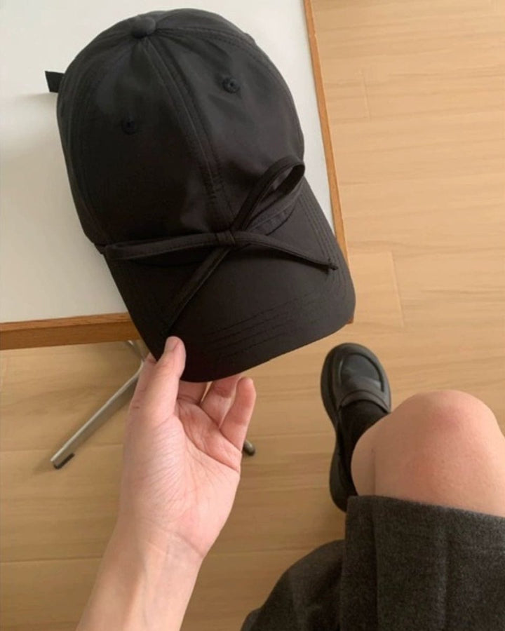 リボンゴルフキャップ　CH848 - Chamule