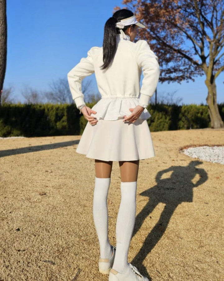 ペプラムリボントップス　CH849 - Chamule