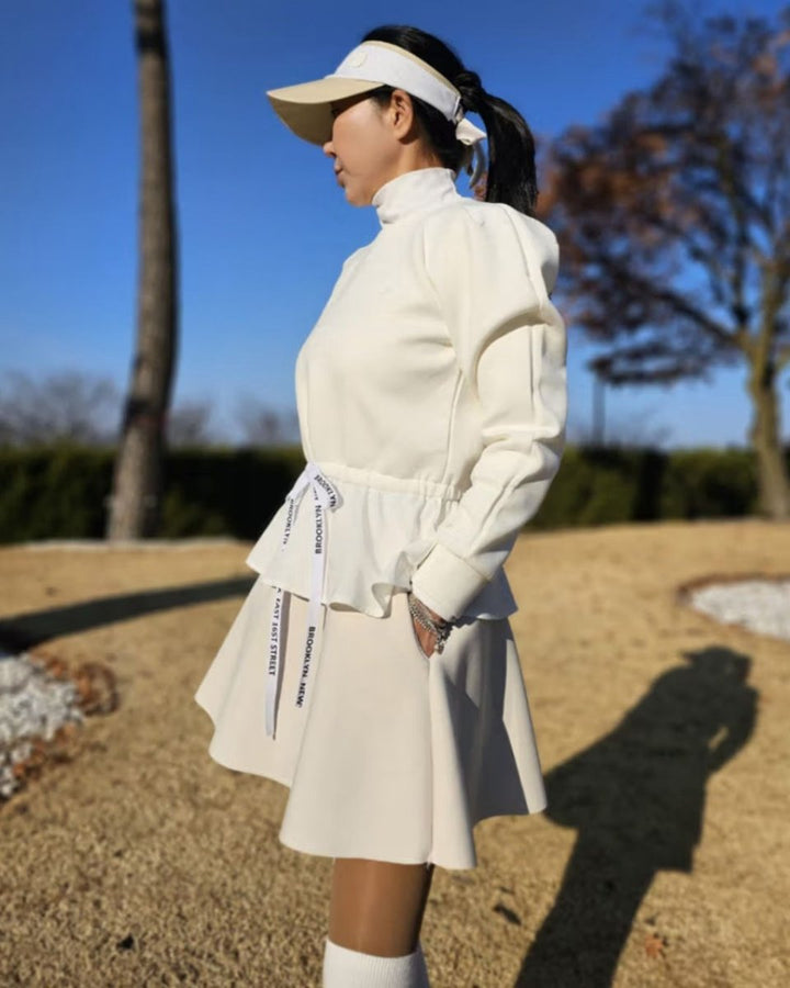 ペプラムリボントップス　CH849 - Chamule