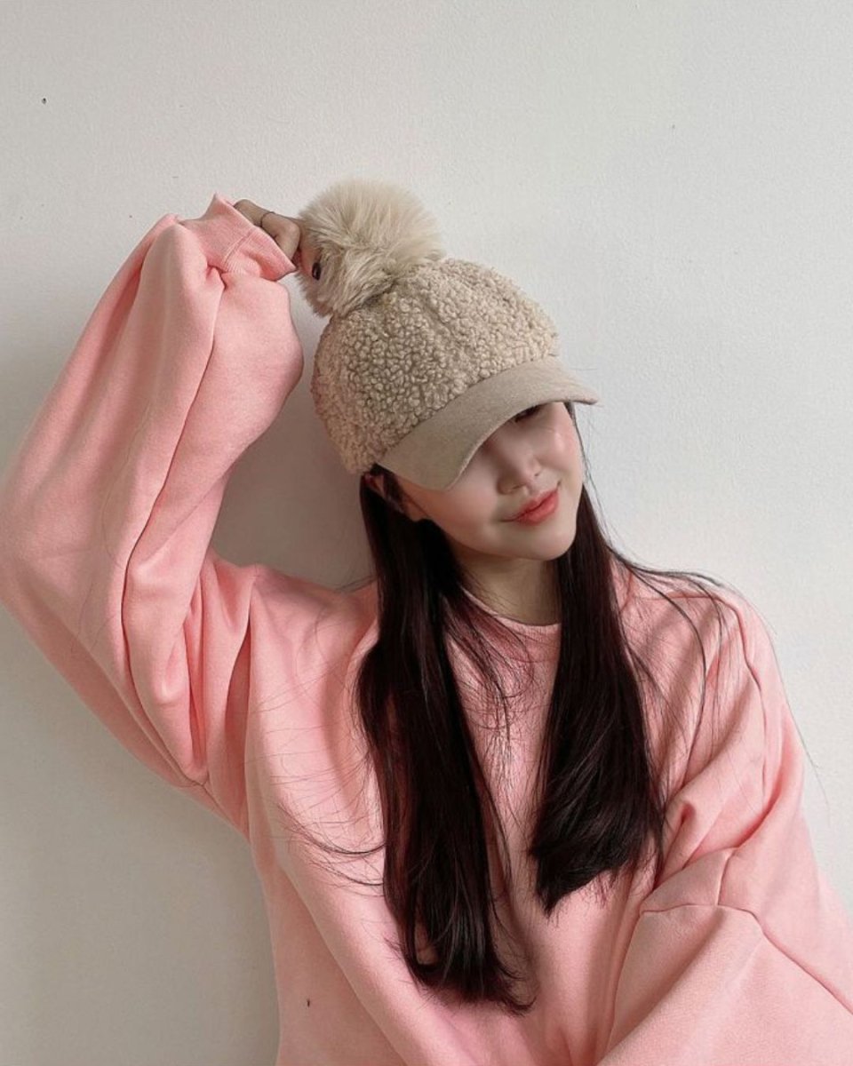 ふわもこポンポンキャップ　CH850 - Chamule