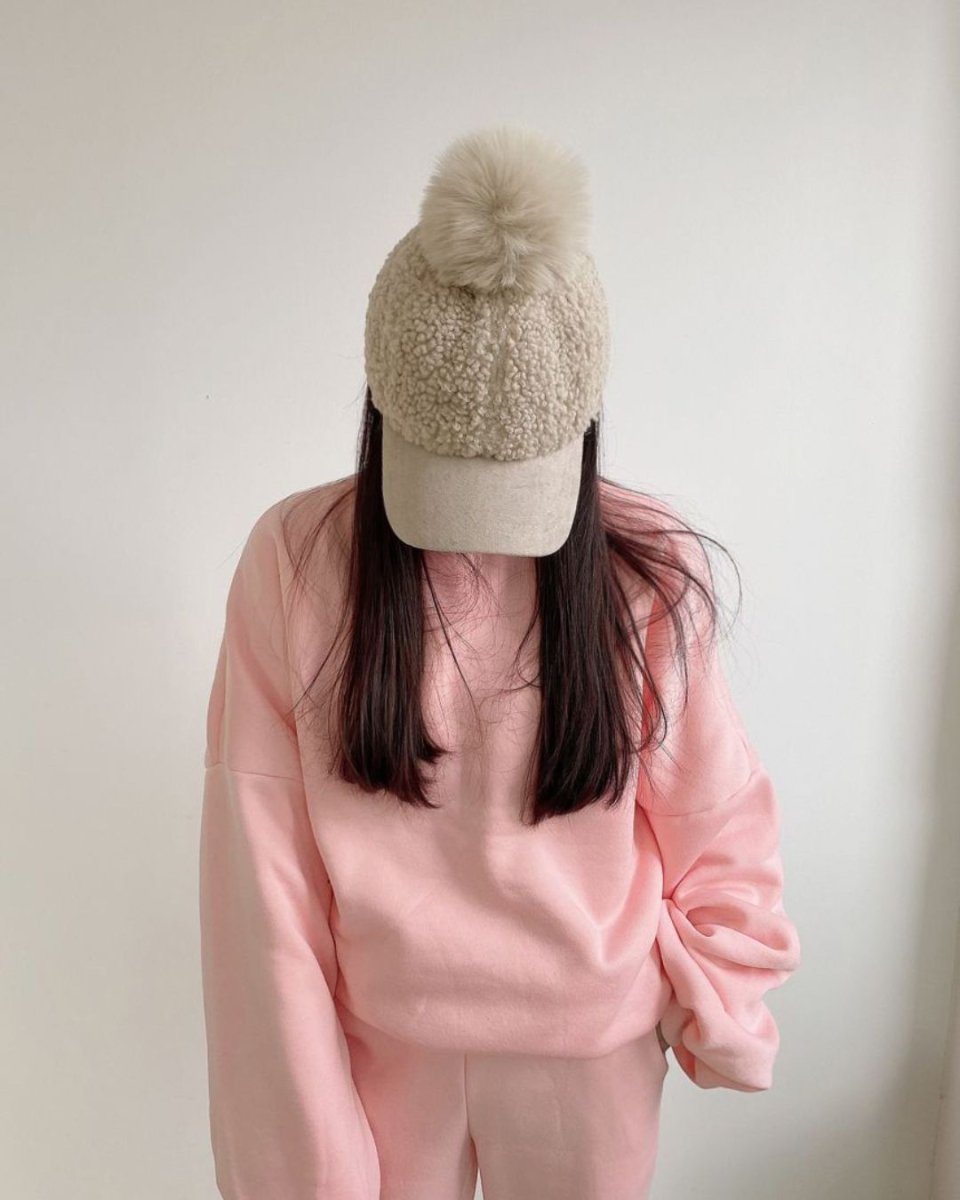 ふわもこポンポンキャップ　CH850 - Chamule