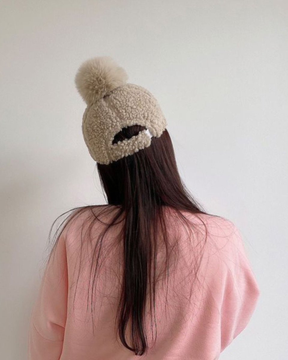 ふわもこポンポンキャップ　CH850 - Chamule