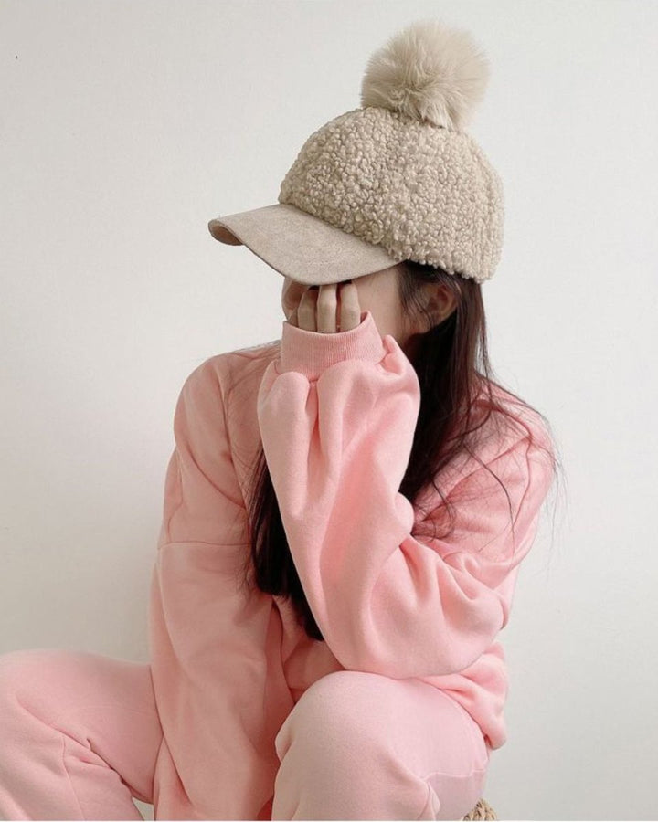 ふわもこポンポンキャップ　CH850 - Chamule