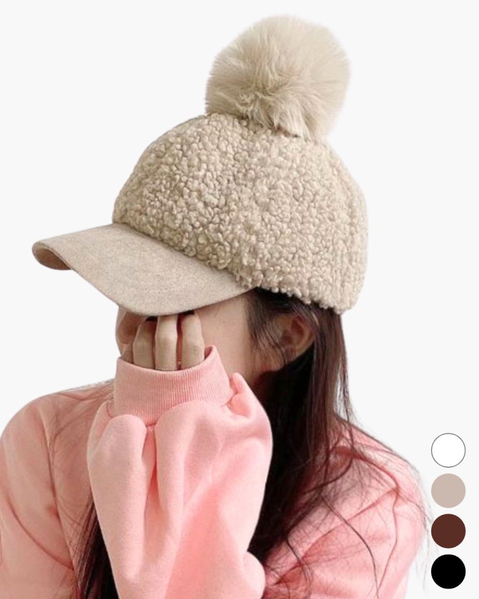 ふわもこポンポンキャップ　CH850 - Chamule