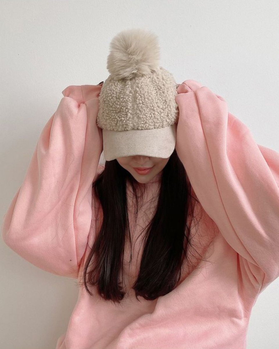 ふわもこポンポンキャップ　CH850 - Chamule