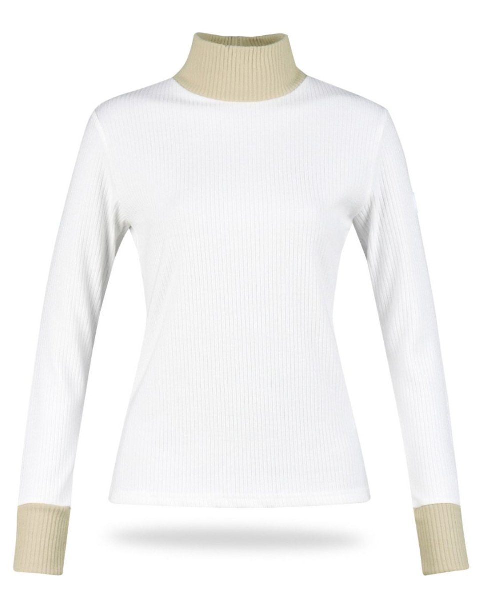 裏起毛 バイカラータートルネック　CH858 - Chamule