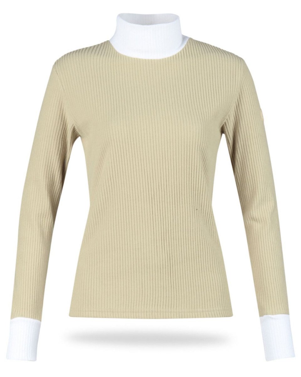 裏起毛 バイカラータートルネック　CH858 - Chamule