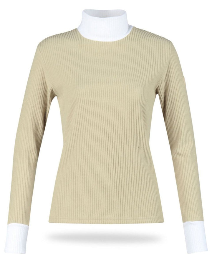 裏起毛 バイカラータートルネック　CH858 - Chamule