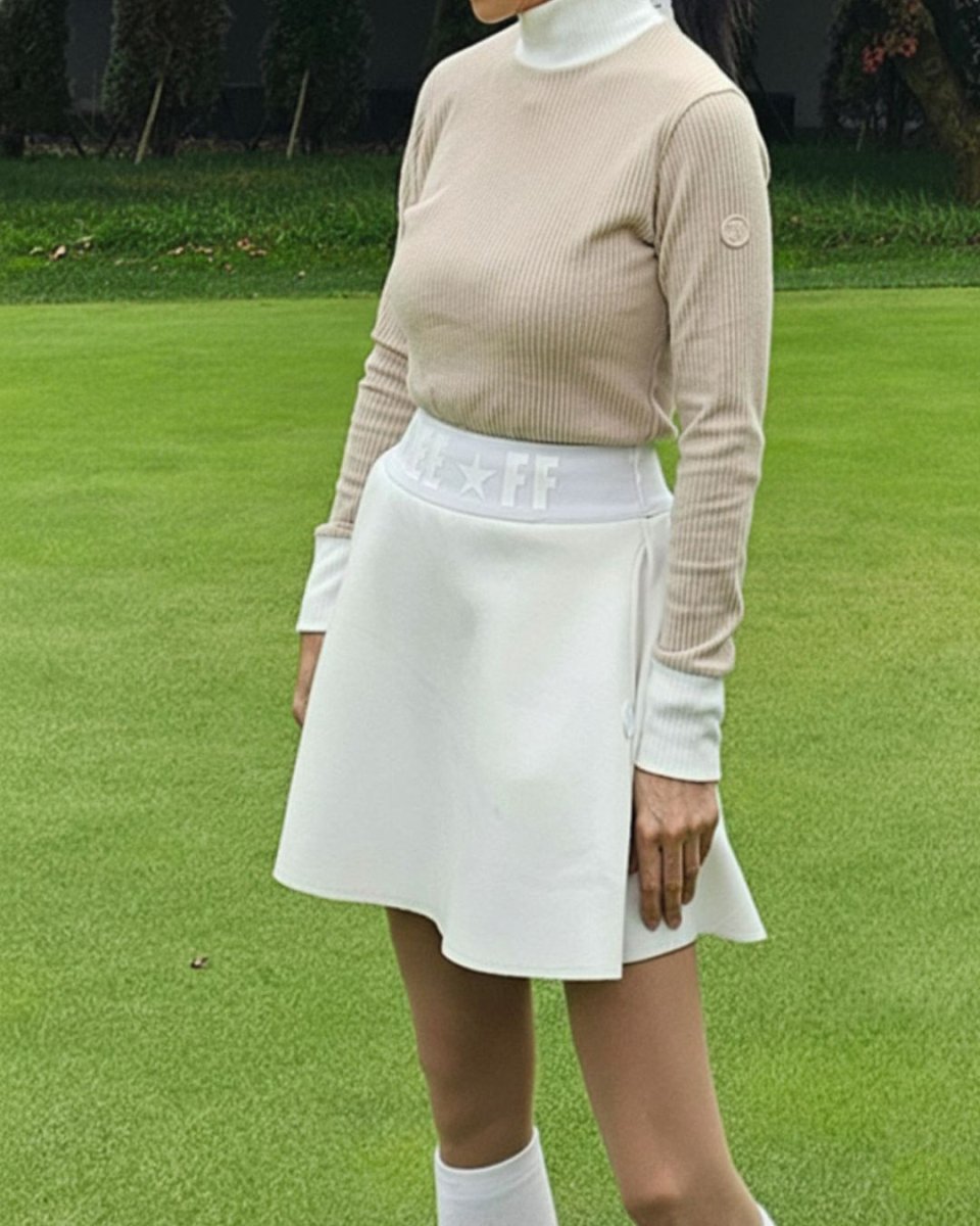 裏起毛 バイカラータートルネック　CH858 - Chamule