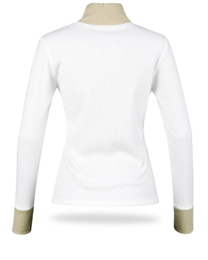 裏起毛 バイカラータートルネック　CH858 - Chamule