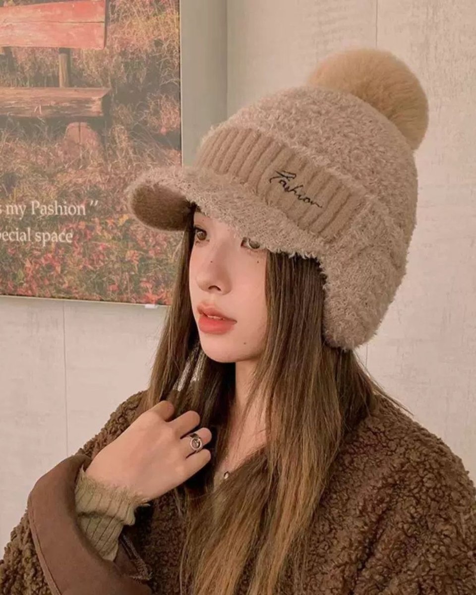 あったかボアキャップ　CH866 - Chamule