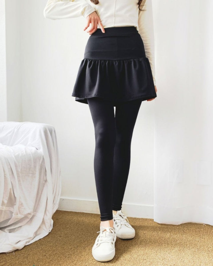 フリルスカート付ゴルフレギンス　CH868 - Chamule