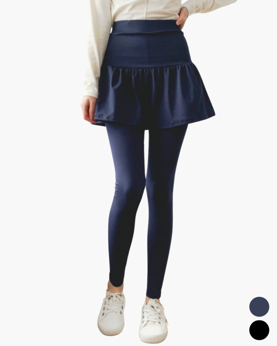 フリルスカート付ゴルフレギンス　CH868 - Chamule