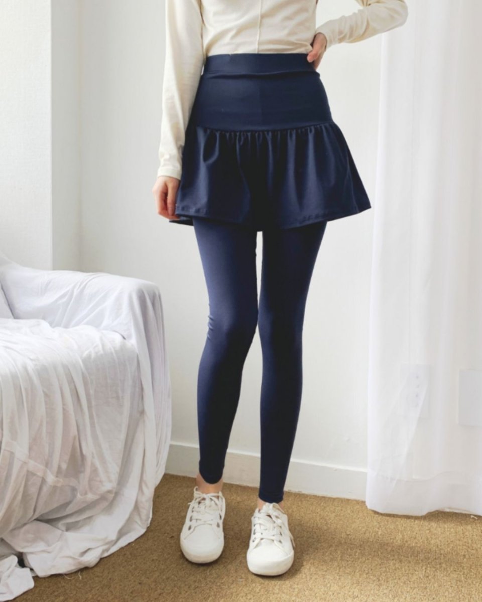 フリルスカート付ゴルフレギンス　CH868 - Chamule