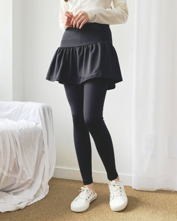 フリルスカート付ゴルフレギンス　CH868 - Chamule