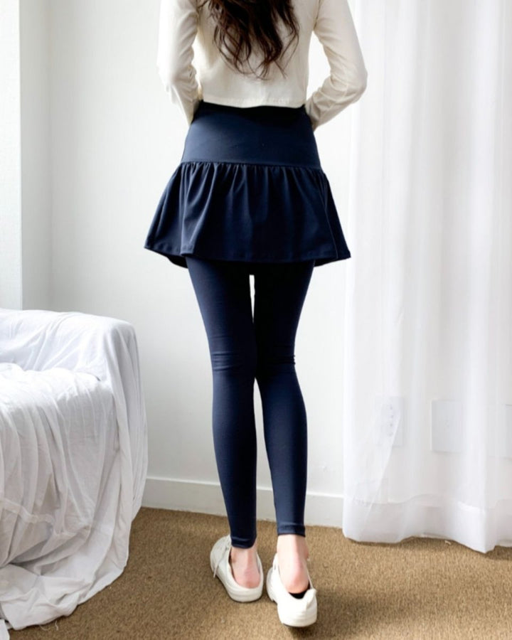 フリルスカート付ゴルフレギンス　CH868 - Chamule