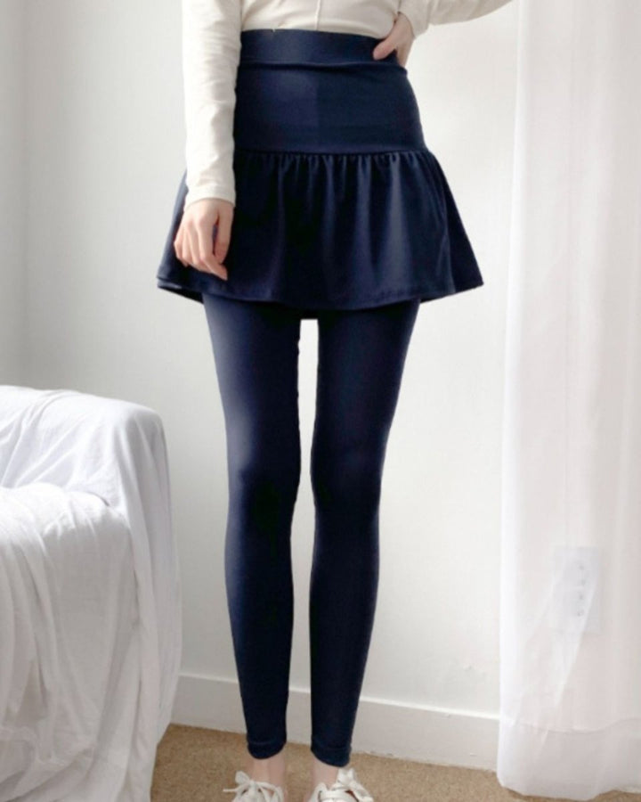 フリルスカート付ゴルフレギンス　CH868 - Chamule