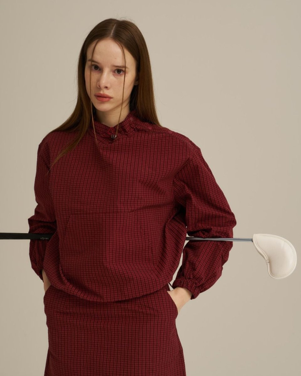 チェックゴルフハイネック【上下別売り】 CH871 - Chamule