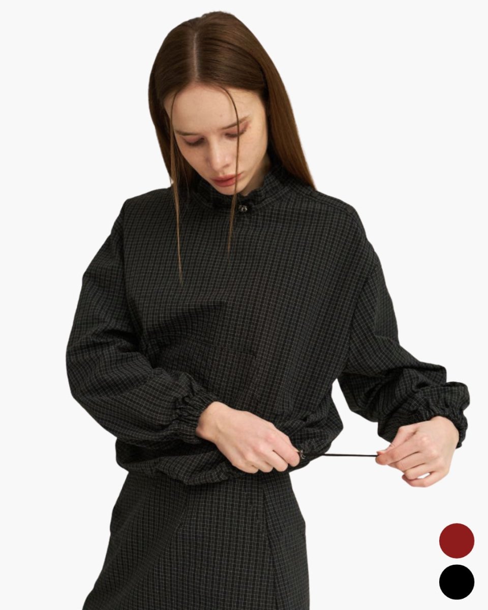 チェックゴルフハイネック【上下別売り】 CH871 - Chamule