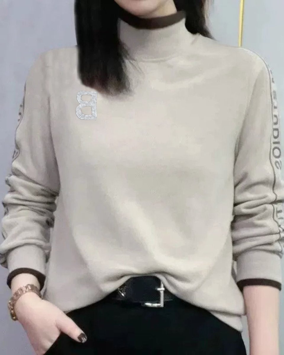 ゴルフ袖ロゴハイネック CH878 - Chamule