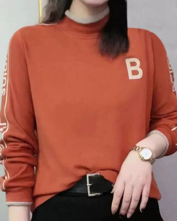 ゴルフ袖ロゴハイネック CH878 - Chamule