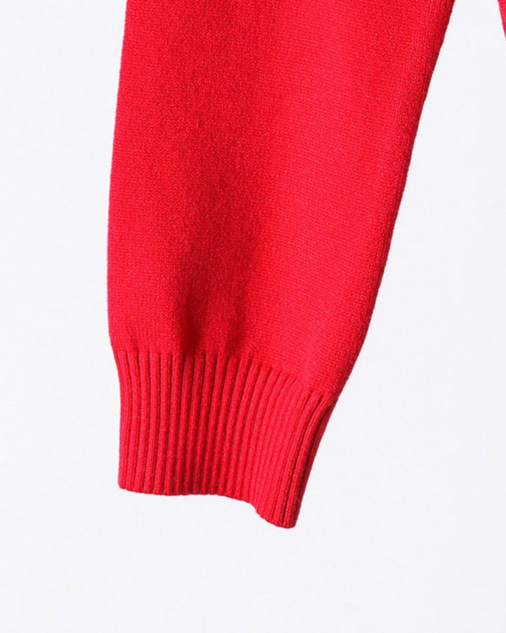 リボンスリーブゴルフニット CH882 - Chamule