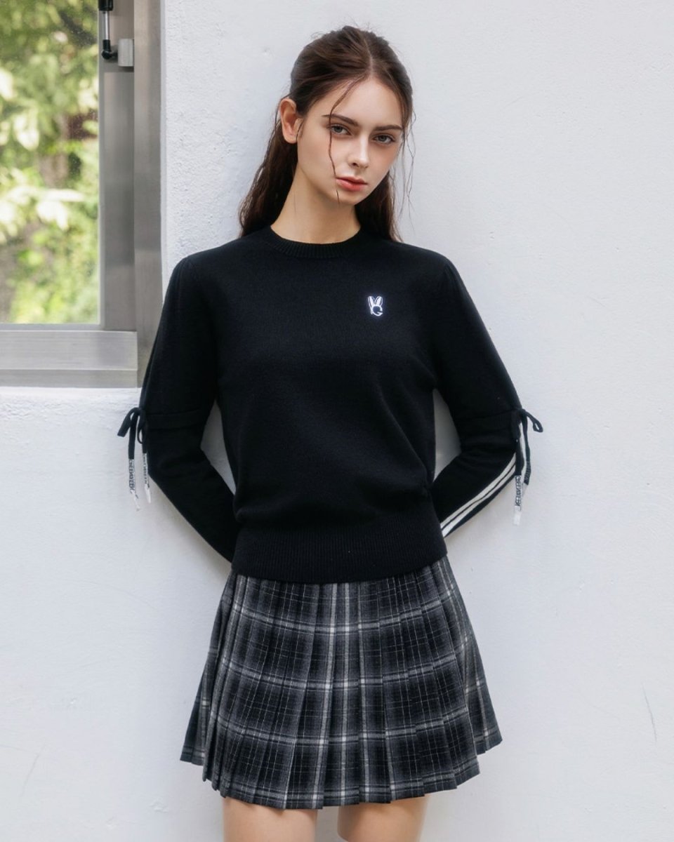 リボンスリーブゴルフニット CH882 - Chamule