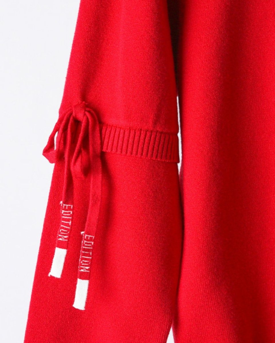 リボンスリーブゴルフニット CH882 - Chamule