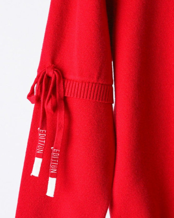 リボンスリーブゴルフニット CH882 - Chamule