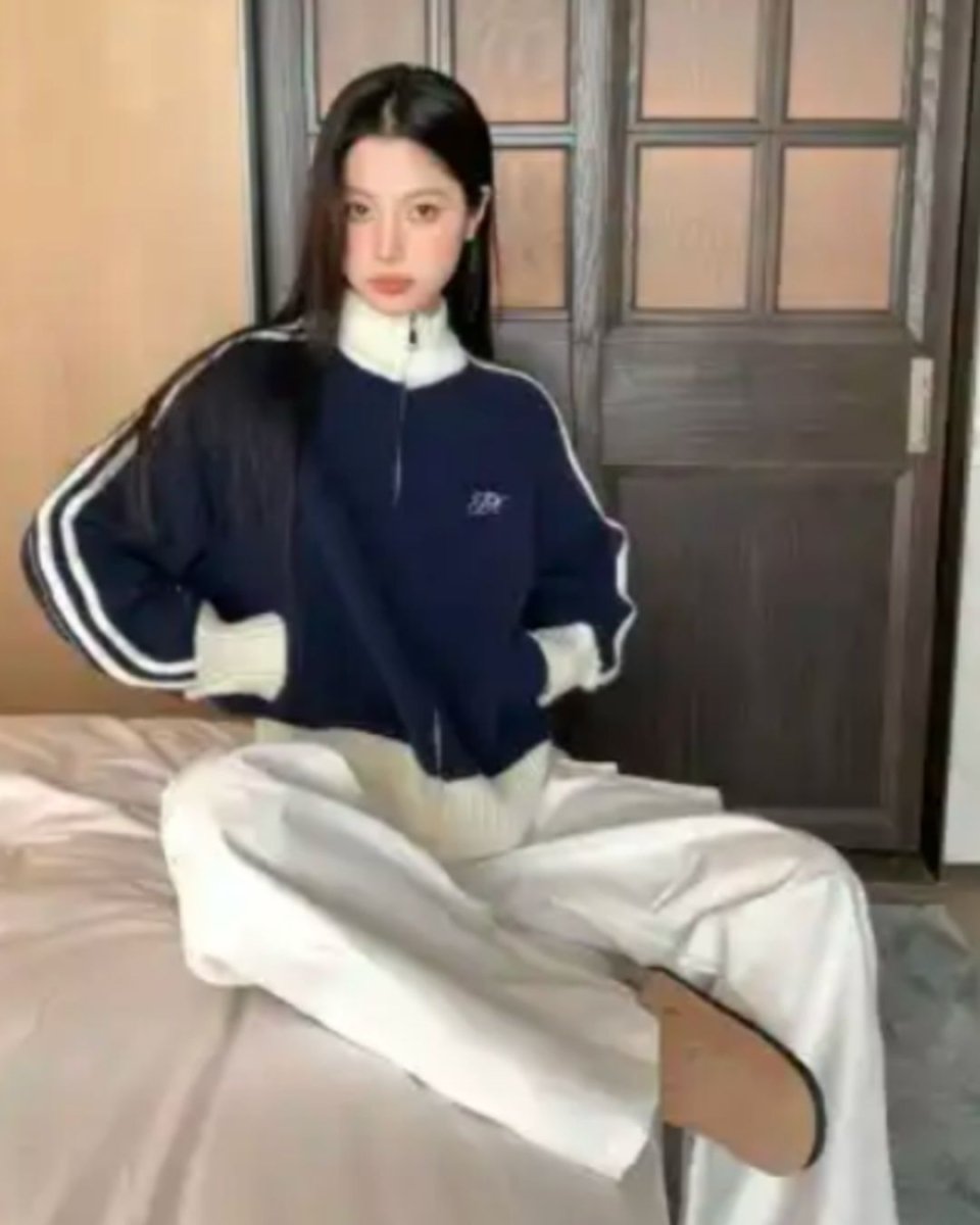 ラインリブジップゴルフニット　CH911 - Chamule