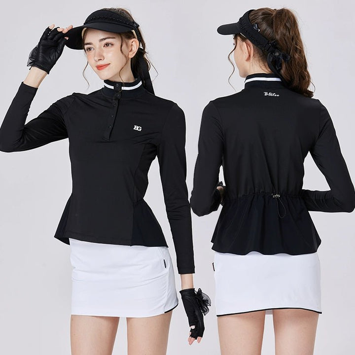 ウエストシェイプゴルフトップス　CH913 - Chamule