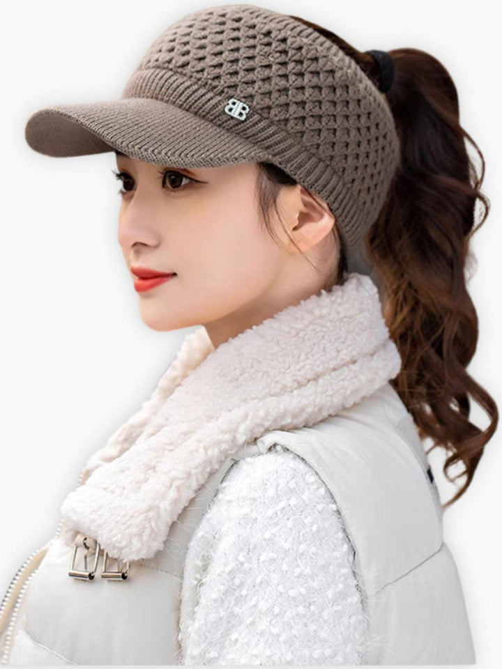 サンバイザーニット帽 CH921 - Chamule