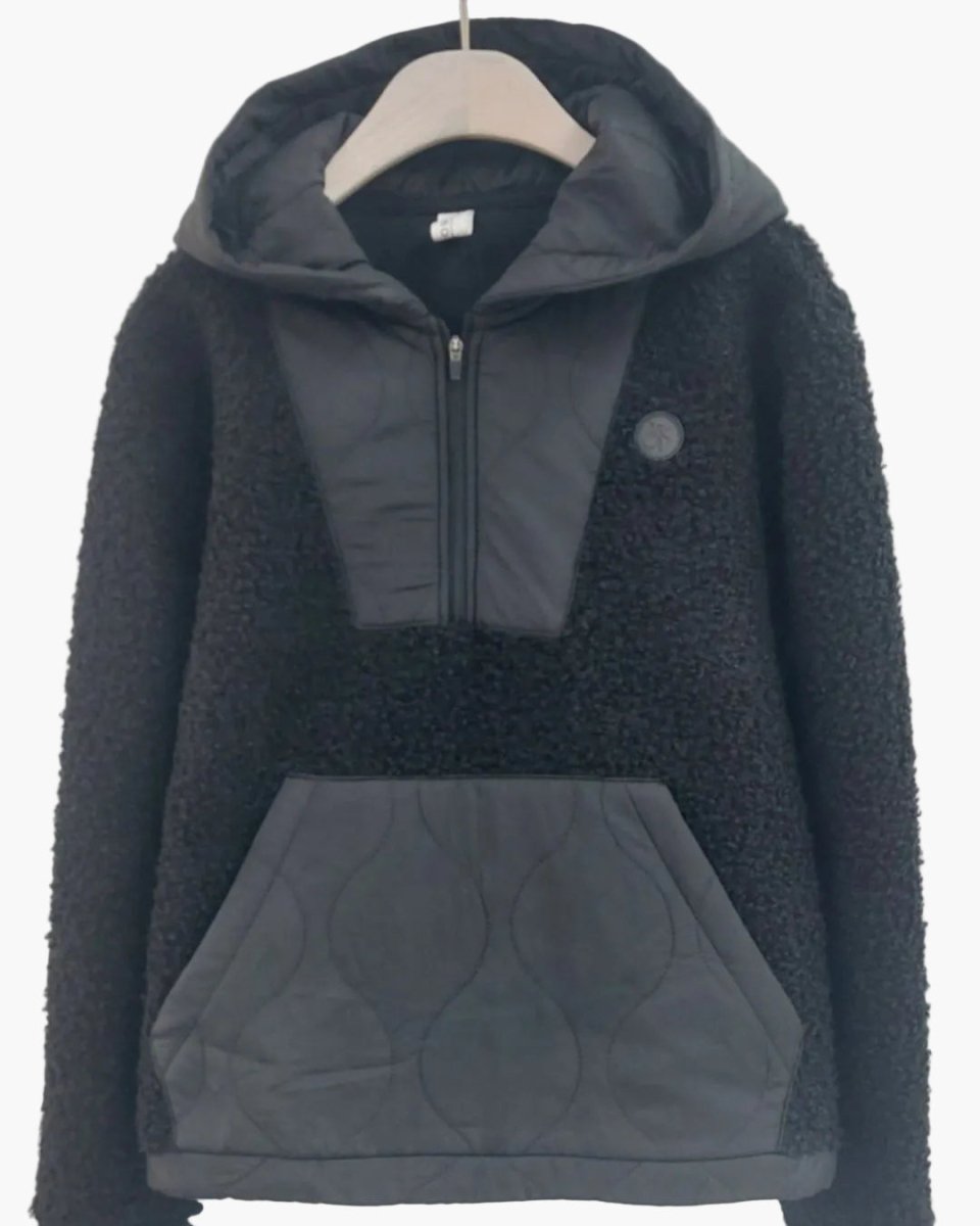 ボア×キルティング フーディプルオーバー　CH927 - Chamule