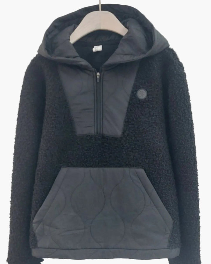 ボア×キルティング フーディプルオーバー　CH927 - Chamule