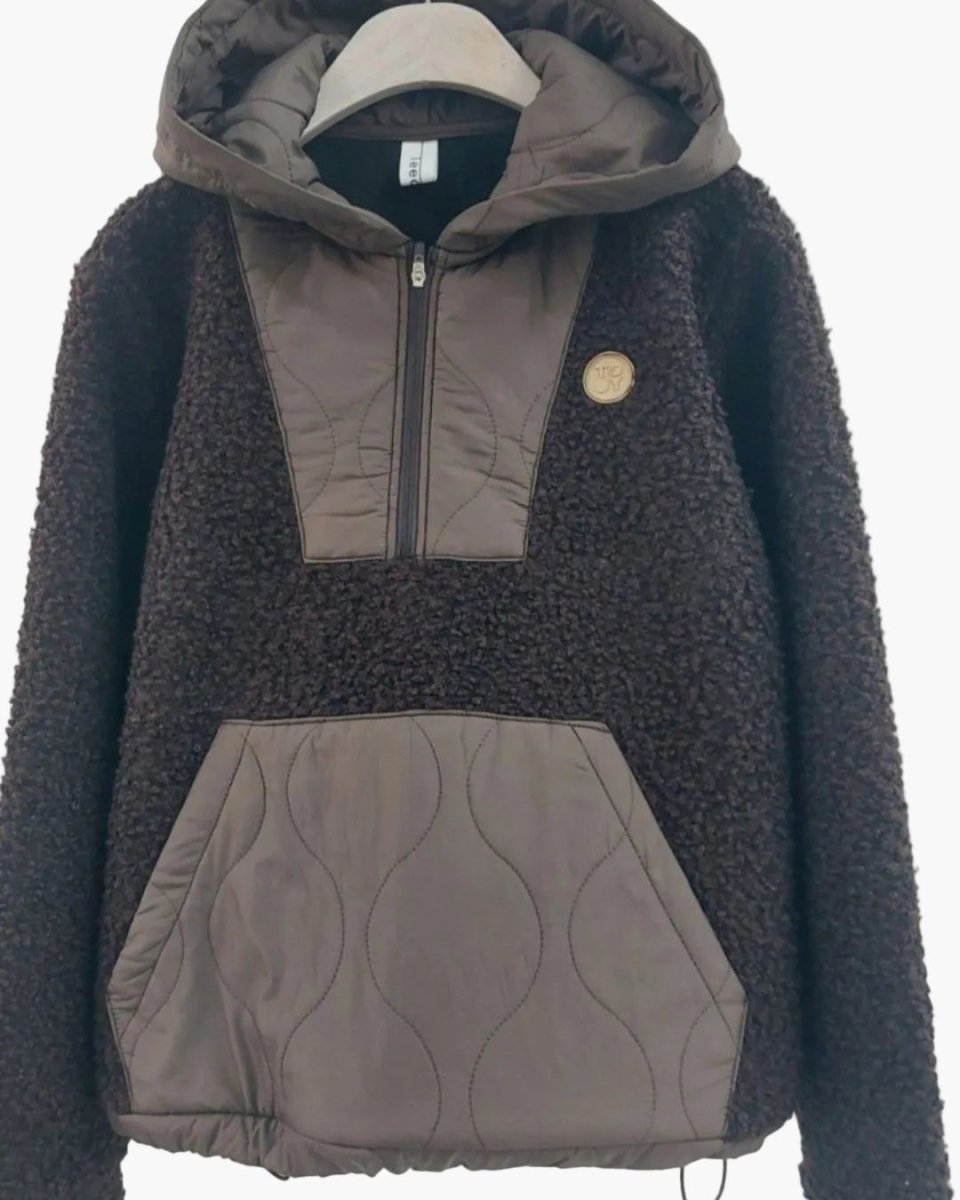 ボア×キルティング フーディプルオーバー　CH927 - Chamule