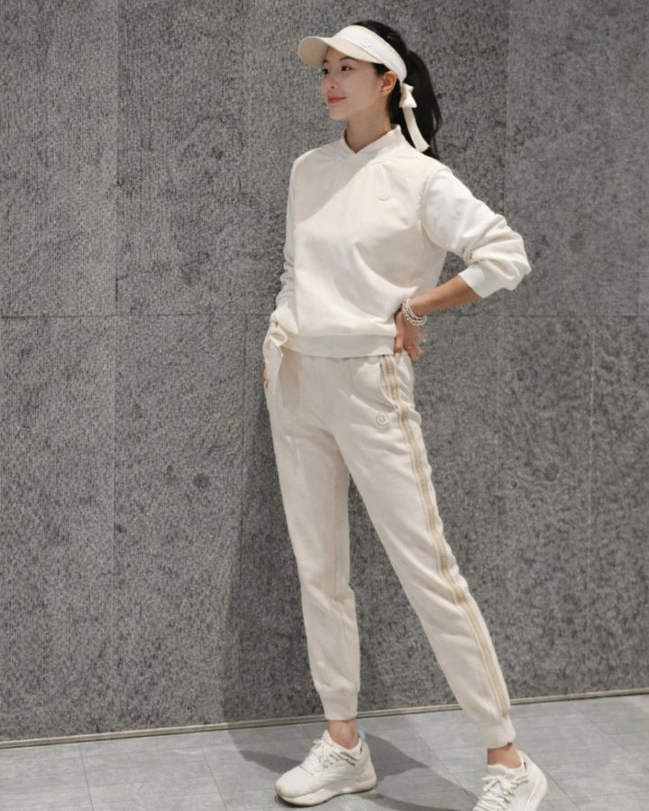 リボンアクセントデザイン ゴルフトップス CH928 - Chamule