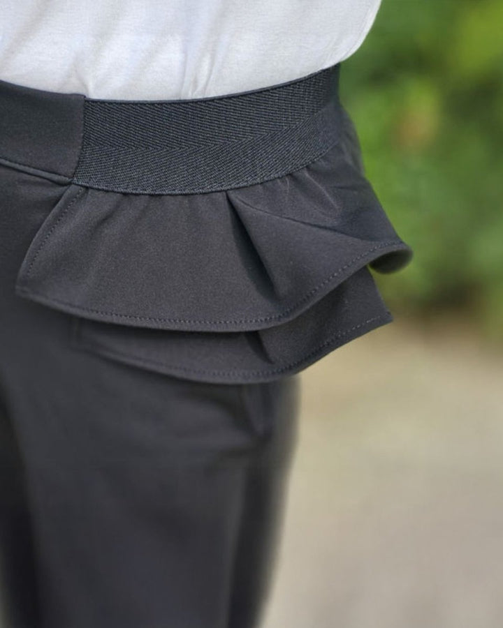 サイドフリル ストレッチゴルフパンツ　CH929 - Chamule