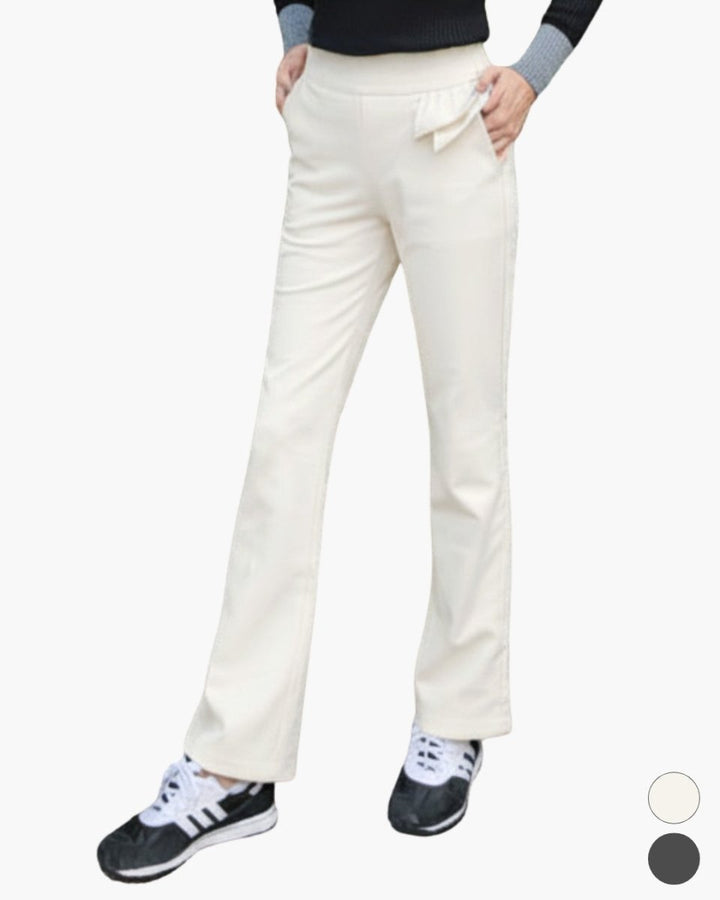 サイドフリル ストレッチゴルフパンツ　CH929 - Chamule