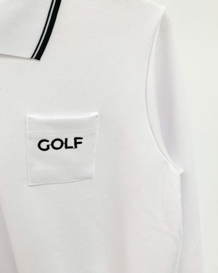 ポロカラー ジップアップポロシャツ CH932 - Chamule