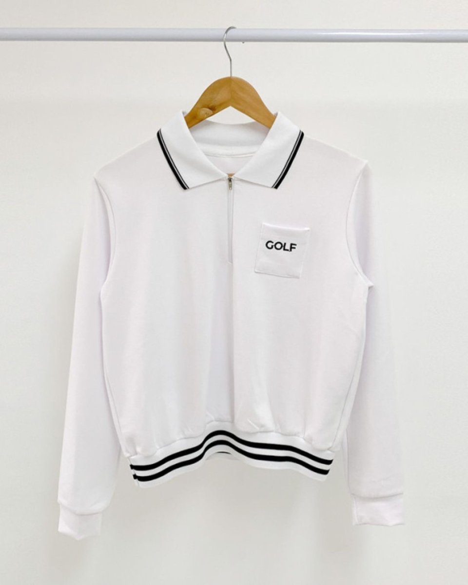 ポロカラー ジップアップポロシャツ CH932 - Chamule