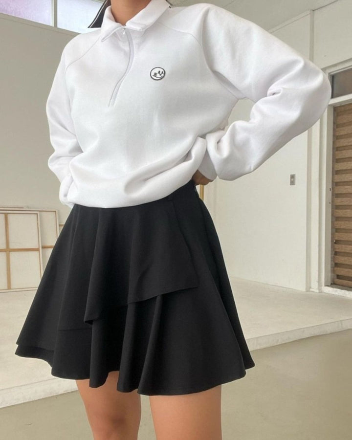 ハーフジップ襟付きゴルフウェア CH933 - Chamule