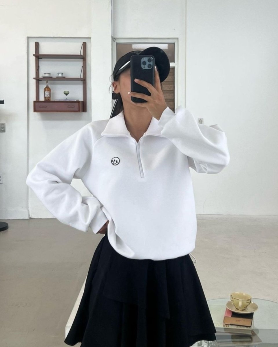 ハーフジップ襟付きゴルフウェア CH933 - Chamule