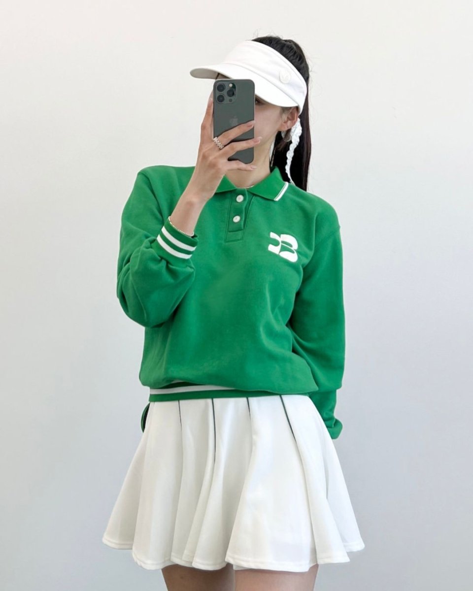 ラインリブ襟付きゴルフトップス CH934 - Chamule