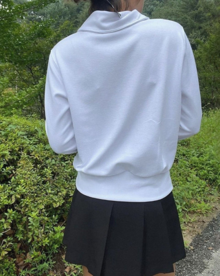 ハーフジップ モックネックプルオーバー CH936 - Chamule