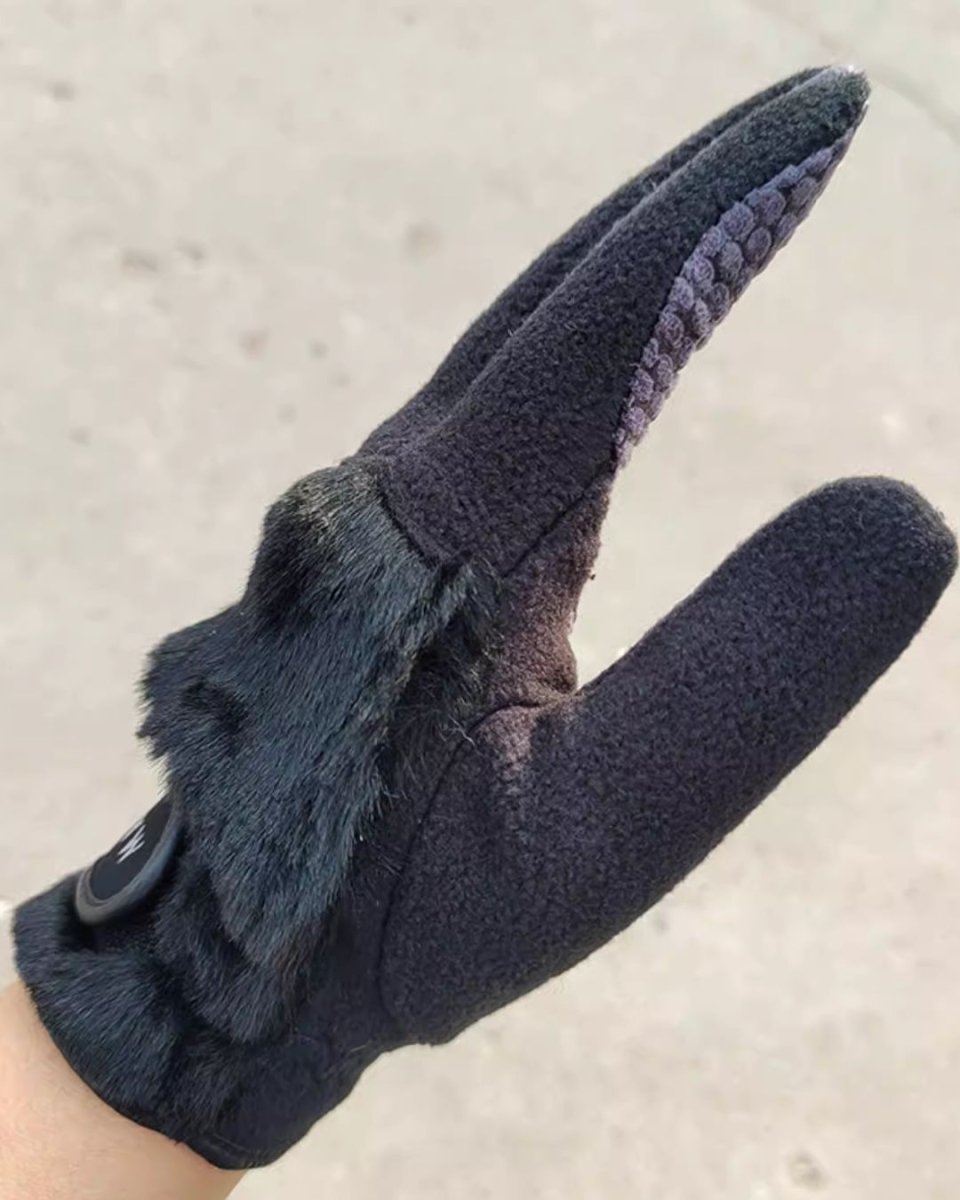 ファー付きゴルフ手袋　CH938 - Chamule