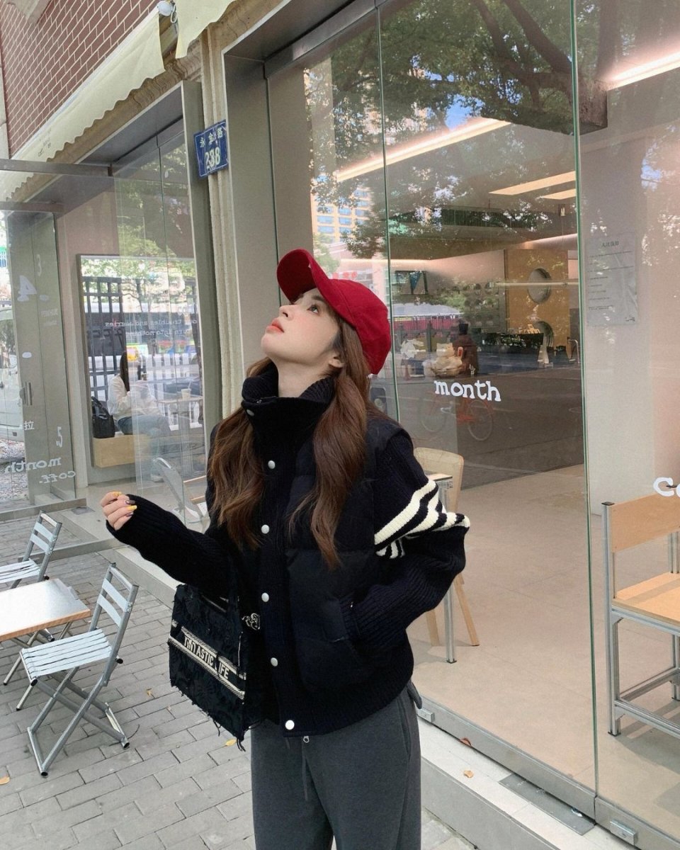 ラインニット切替ゴルフ中綿ブルゾン　CH942 - Chamule