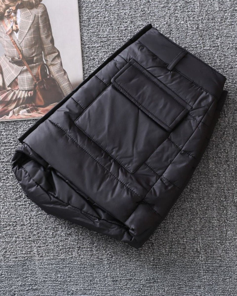 中綿キルティング キュロットゴルフパンツ　CH943 - Chamule