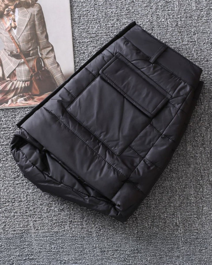 中綿キルティング キュロットゴルフパンツ　CH943 - Chamule