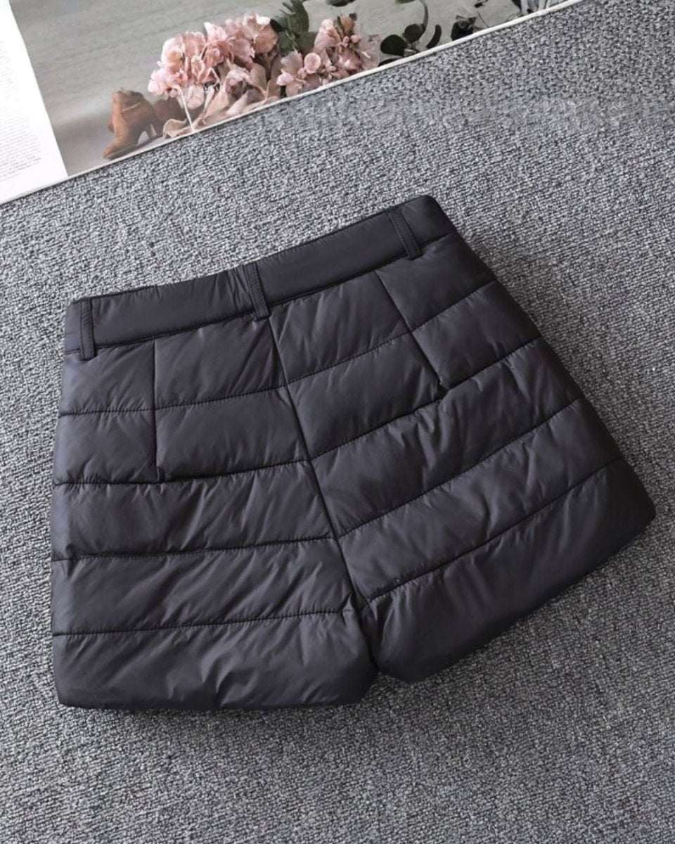 中綿キルティング キュロットゴルフパンツ　CH943 - Chamule